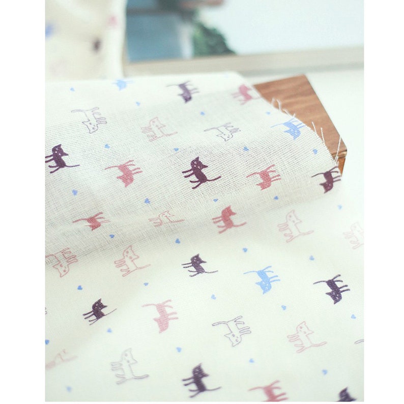 Cotton Gauze Fabric Muslin Baby by the Yard Korean gauze Etsy