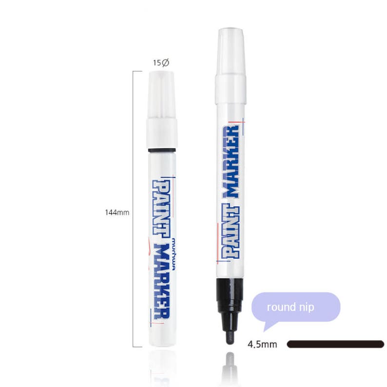 MUNHWA Liquid Permanent Paint Marker Oil-based 4.5mm Round Nip | Etsy
