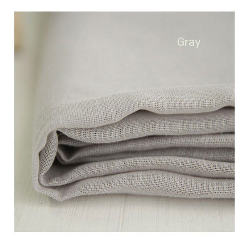 Cotton Double Gauze Fabric by the yard Baby Blanket Clothes Etsy