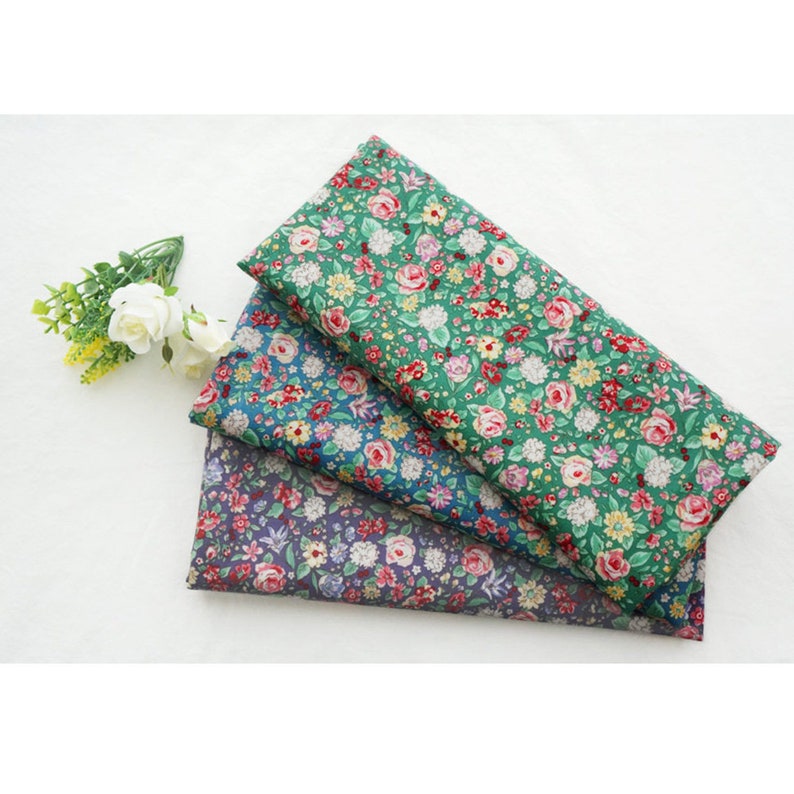 Laminated Cotton Fabrics by the Yard Waterproof Oilcloth Vinyl Etsy