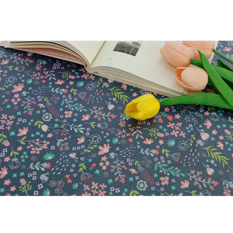 TPU Laminated Cotton Fabric by the Yard Home Decor Custom Etsy