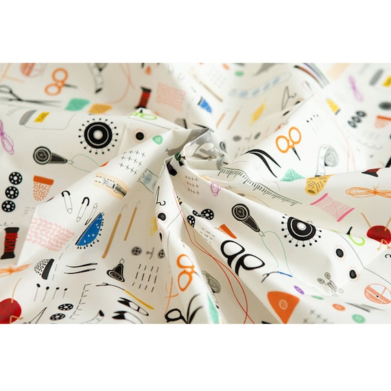 Waterproof Fabric By The Yard For Home Decor Shower Curtain Etsy