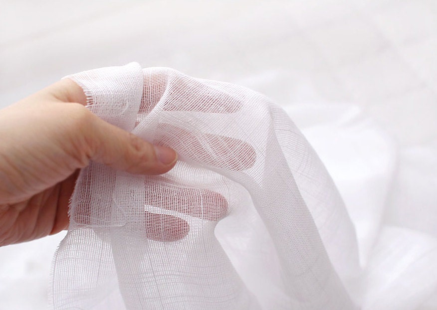 KDDMLinen Cotton Gauze Fabric muslin Fabric soft linen gauze | Etsy