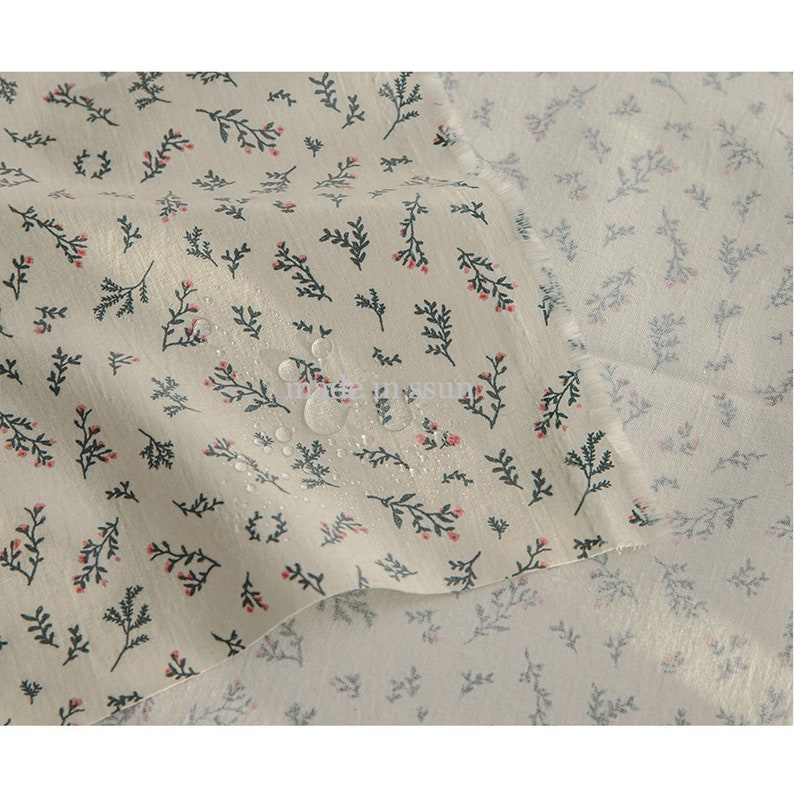 Laminated Cotton Fabric by the Yard TPU Laminated Waterproof Etsy