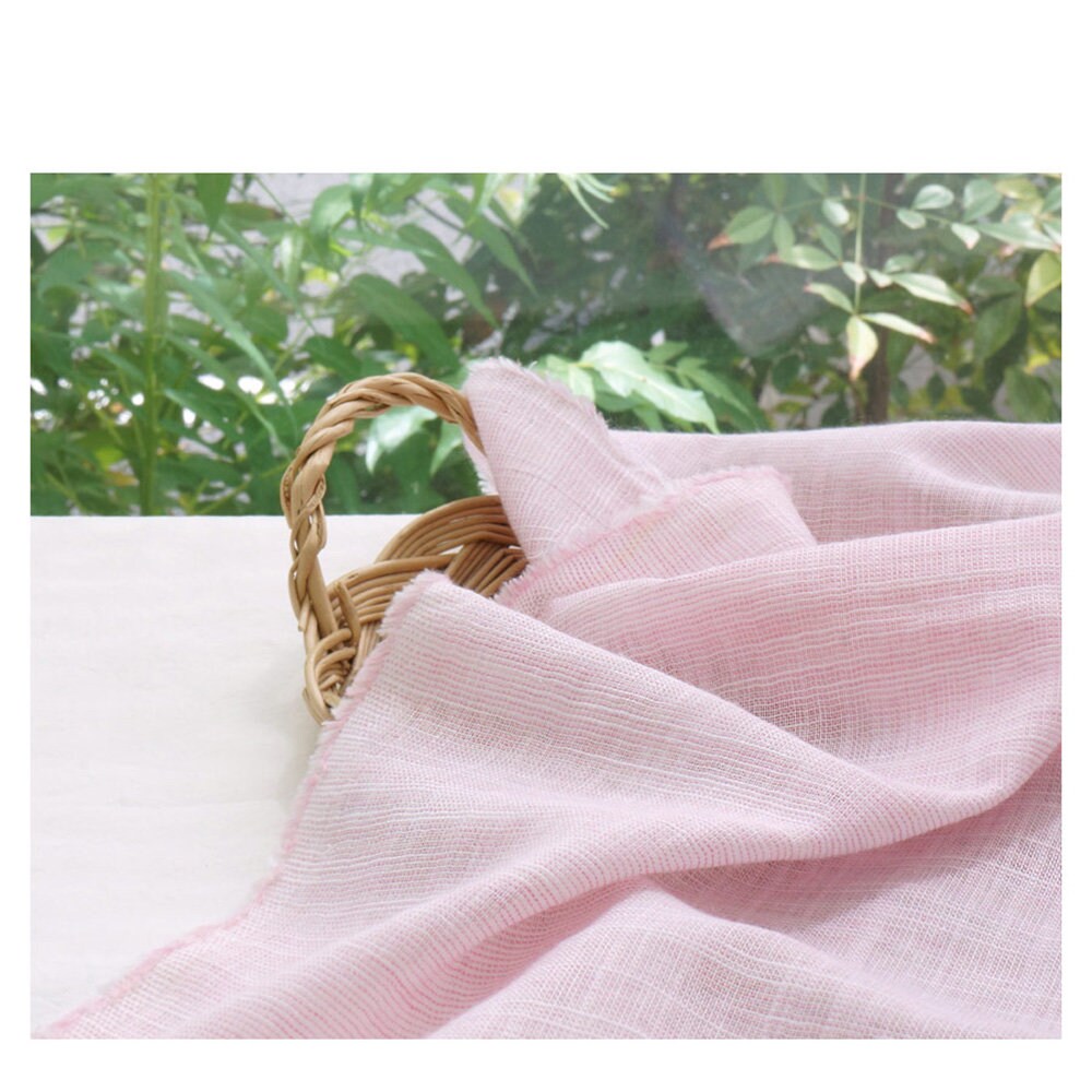 Linen Cotton Gauze Fabric Muslin Fabric Soft Linen Gauze by Etsy