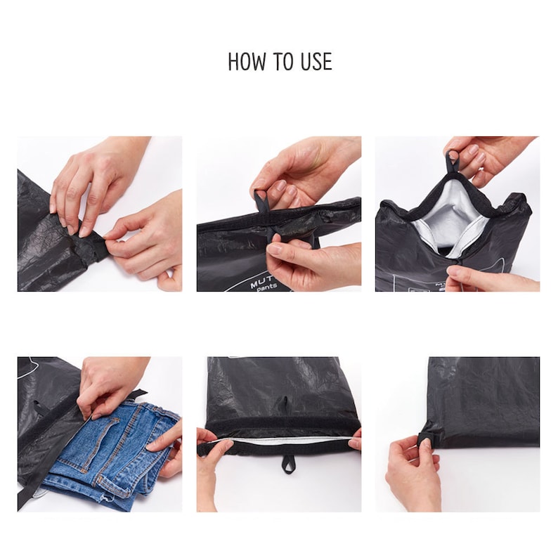 Tyvek Travel Packing Pouch 3 PCS Set Luggage Suitcase Etsy