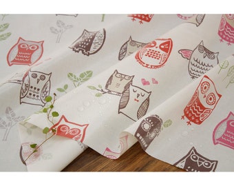 Soft Laminated Fabric Non-toxic TPU Coating safe for babies laminate Waterproof oilcloth BPA Free wide 43"_Mr.OWL_CH983146