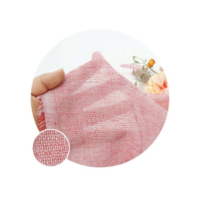 Cotton Gauze Fabric Single Layer Muslin Baby by the Yard Etsy