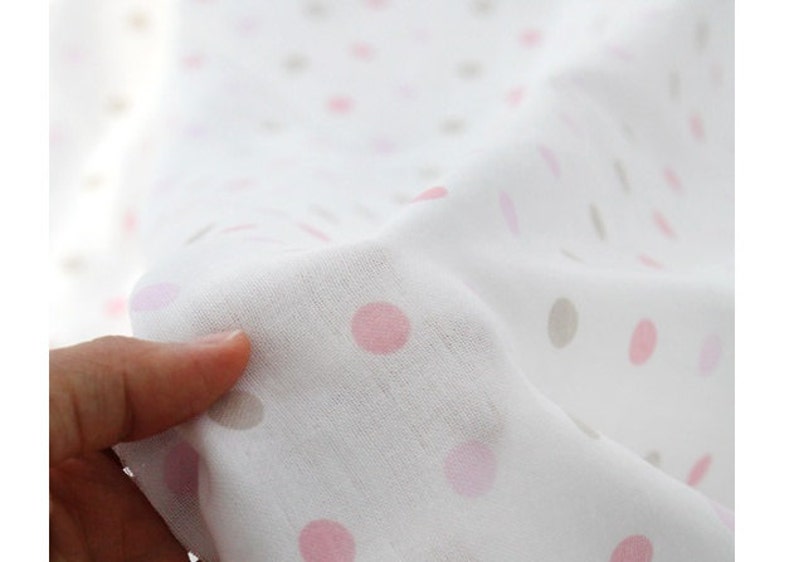 Cotton Triple Double Gauze Fabric by the Yard Korean Gauze Etsy