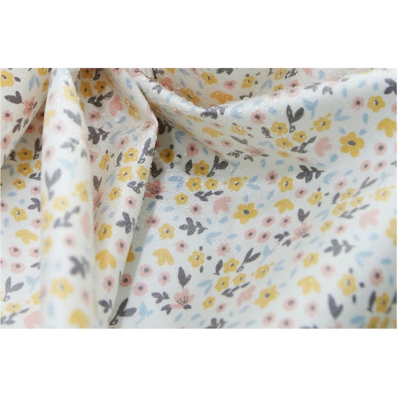 Laminated Cotton Fabric By The Yard Tpu Coated Safe For Babies Etsy