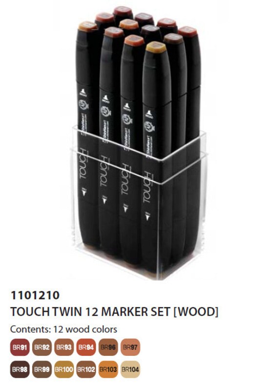 ShinHan Touch Twin Brush Pen Natural Oak BR91