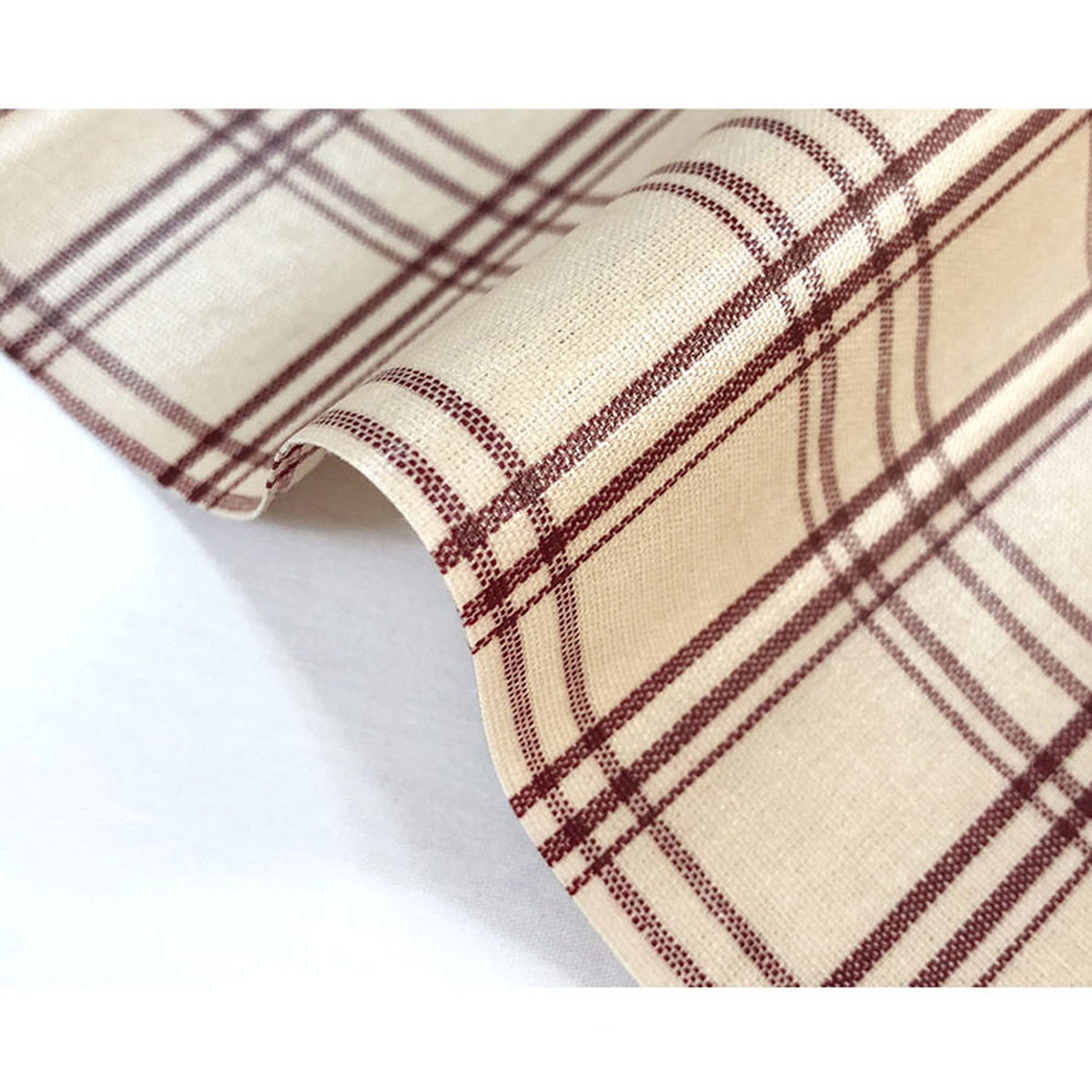 Laminated Cotton Fabrics by the Yard Waterproof Laminating Etsy