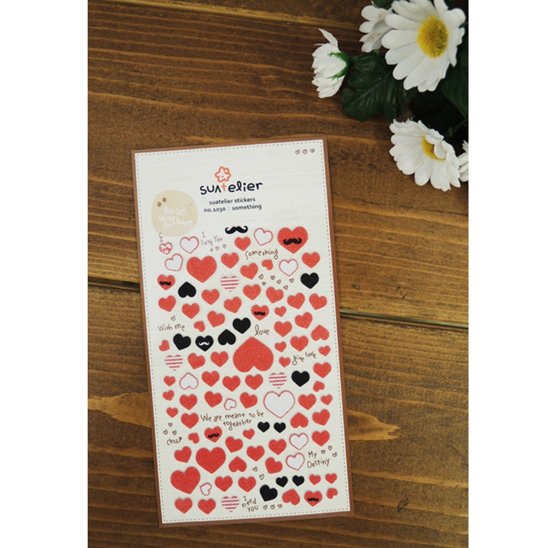 Scrapbook Decor Stickers Decals Fabric Cotton Stickers Dairy Etsy