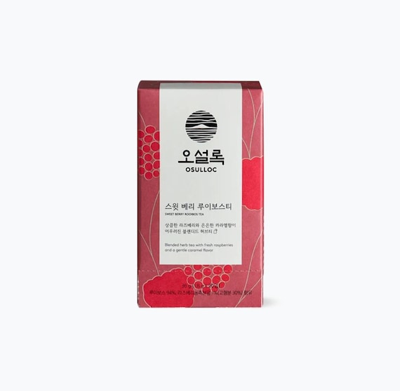 OSULLOC TEA Premium Blended Tea from Jeju, Tea Bag Series 20 count