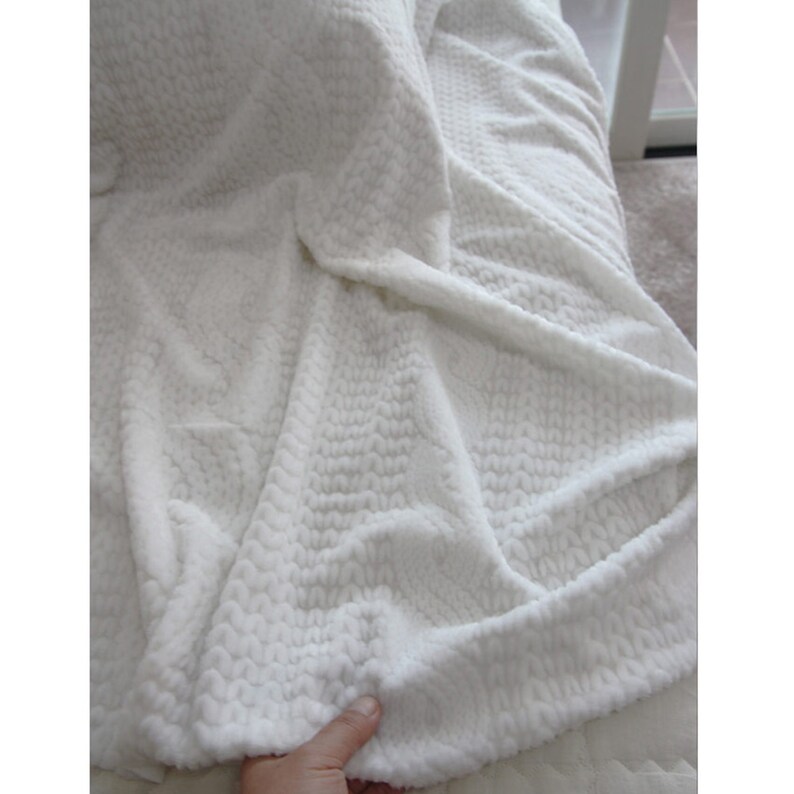 Microfiber polyester fabric by the yard upholstery minky Etsy