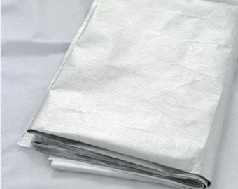 Tyvek Fabric Dupont Tyvek by the yard Sewing Supplies  Wide width - Sliver Color CH-19707