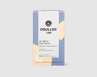 OSULLOC 済州ハニーペアブレンドティー、ティーバッグ20個