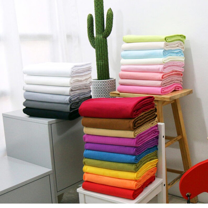Microfiber Polyester Fabric by the Yard Upholstery Minky Etsy