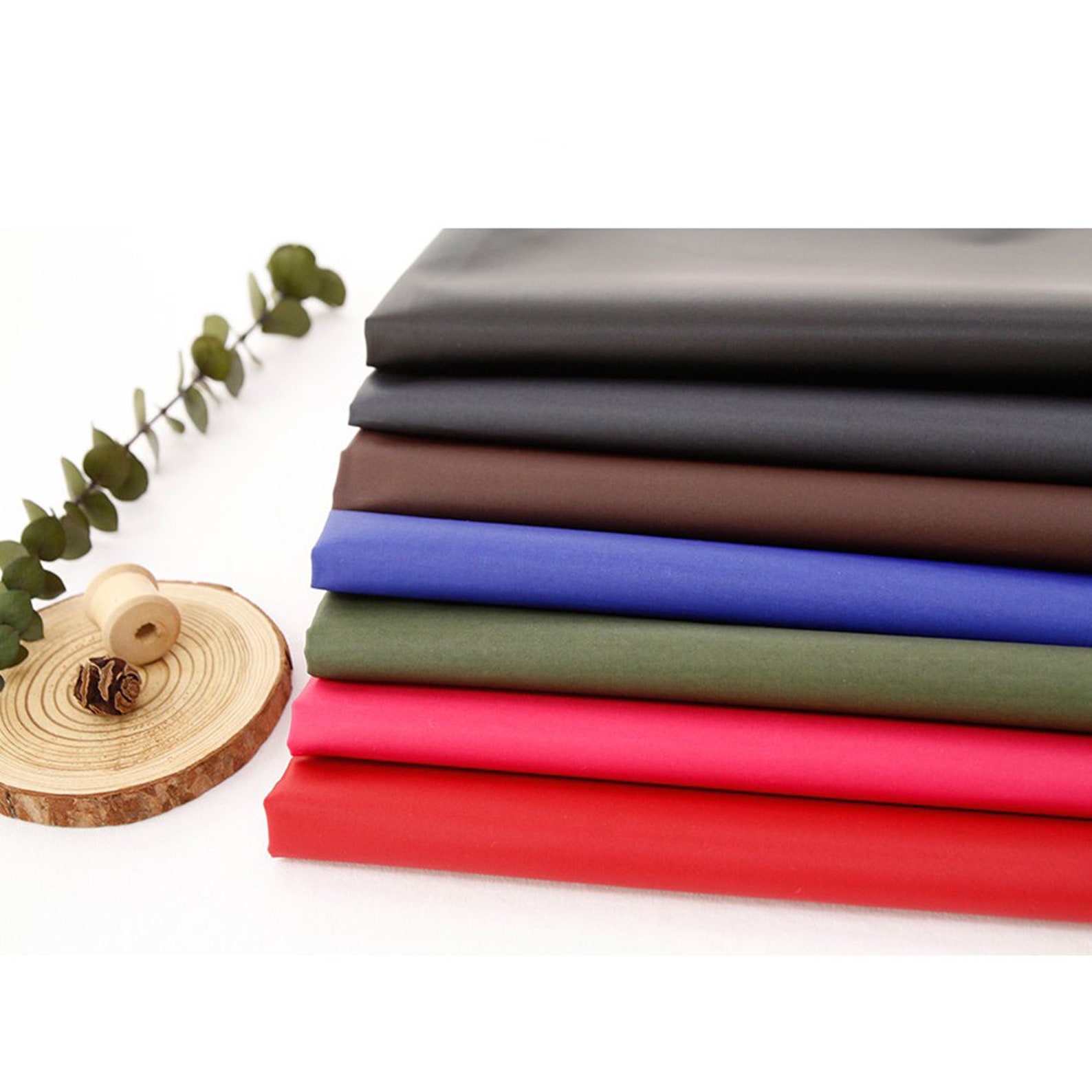 Laminated Cotton Fabrics Waterproof Vinyl Fabric by the Yard Etsy Sweden