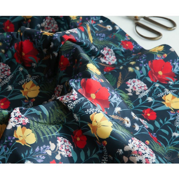 Waterproof Fabric By The Yard For Home Decor Shower Curtain Etsy