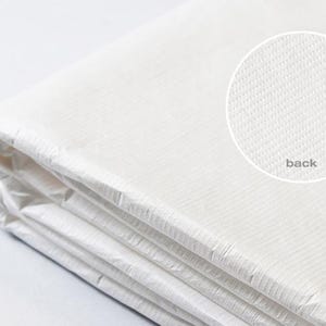 5M Tyvek Fabric Dupont Tyvek 53sqm White 60inches x 196 inches Soft fabric type 1452A