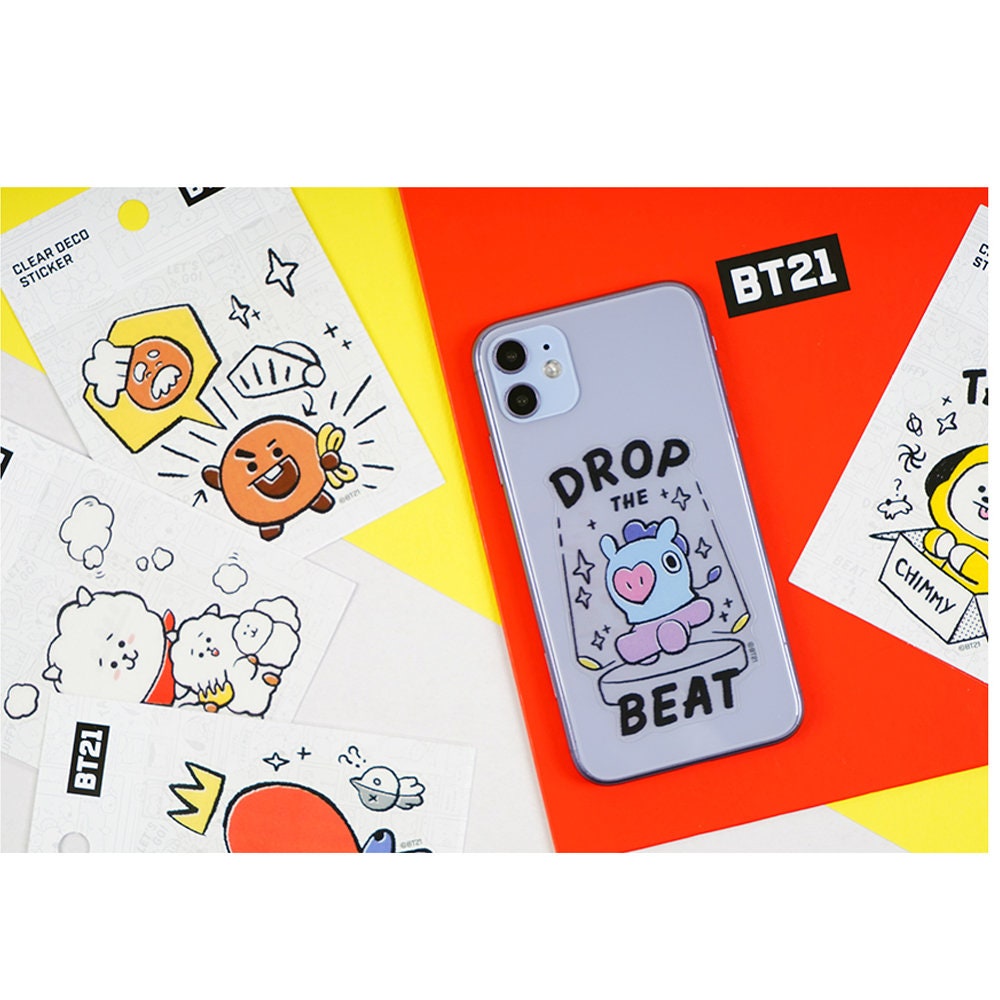 Bts Character Bt21 Koya Chimmy Rj Shooky Mang Tata Cooky Clear Etsy Bts Character Bt21 Koya Chimmy Rj Shooky Mang Tata Cooky Clear Etsy