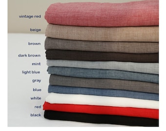 Solid Pashmina Muslin Gauze Fabric - Korean Baby Gauze, 57" Wide