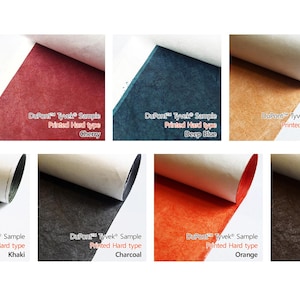 Tessuto Tyvek da 5 m Dupont Tyvek stampato colore marrone scuro 60 pollici x 196 pollici tipo di carta
