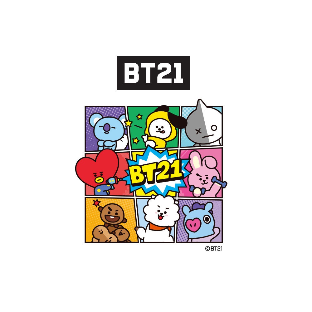 Bts Character BT21 Koya Chimmy RJ Shooky Mang Tata Cooky BT21 | Etsy