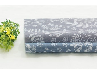 Waterproof Fabric Water-repellent Water Resistant Polyester PU Urethane Coated Cloth Outdoor _White leaves _ IL167258