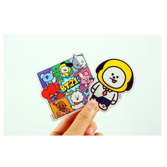 BT21 Soft Deco Stickers Comic Pop