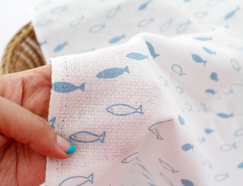 Diaper Cotton Gauze Fabric by the Yard Korean Gauze Sewing Etsy