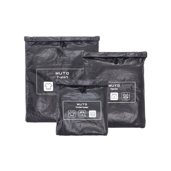 Organisateur De Valise Et Bagage Organisateur De Sac, Packing Cubes Voyage  Pochette Rangement, 6 Pcs, Noir[