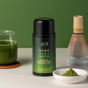 Ssanggye koreanskt grönt tepulver – stenmalen matcha, 40 g