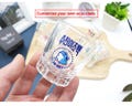 Personalized Korean Soju Shot Glass: Custom Name Gift product logo