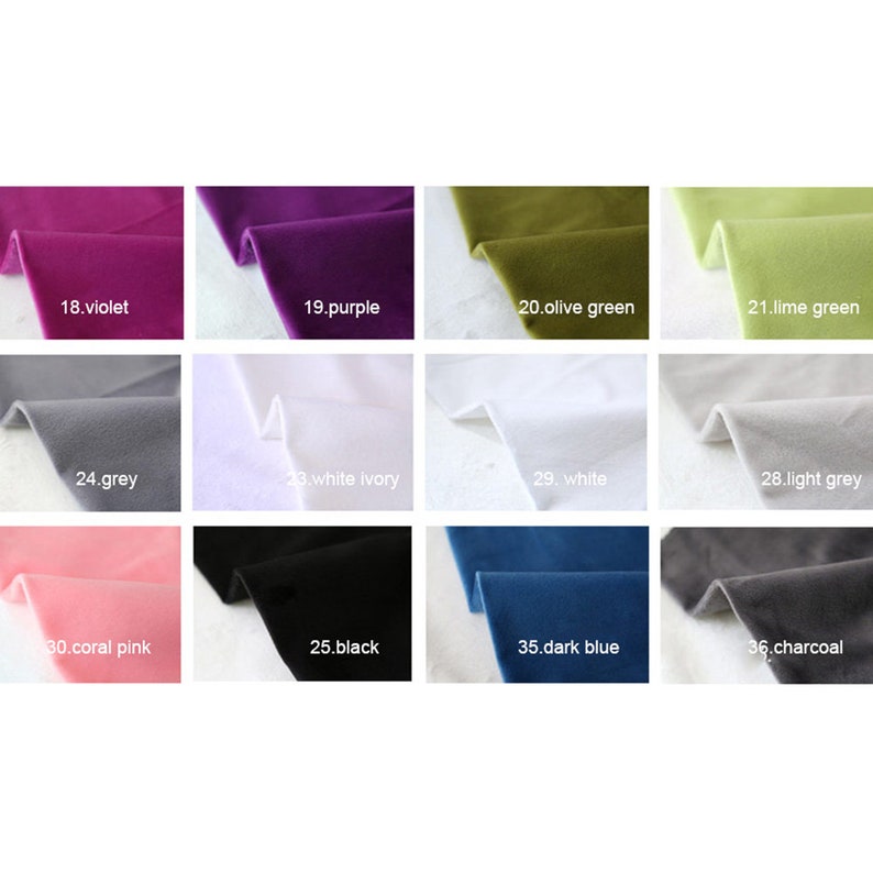 Microfiber polyester fabric by the yard upholstery minky Etsy