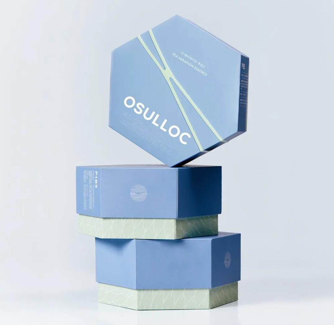 OSULLOC ティーサンプラーギフトセット 韓国緑茶＆紅茶 42個入り