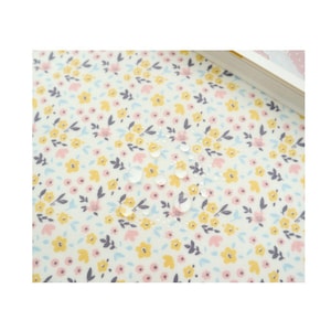 Floral Laminated Cotton Fabric, Waterproof Coated Oxford Cloth