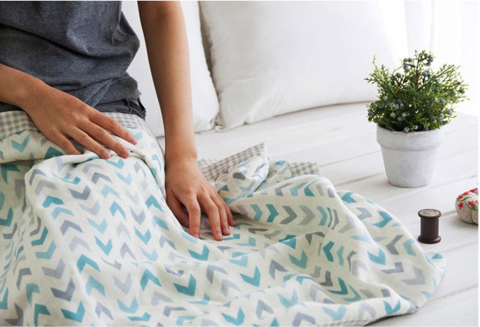 Cotton Double Gauze Fabric by the Yard Korean Gauze Sewing Etsy