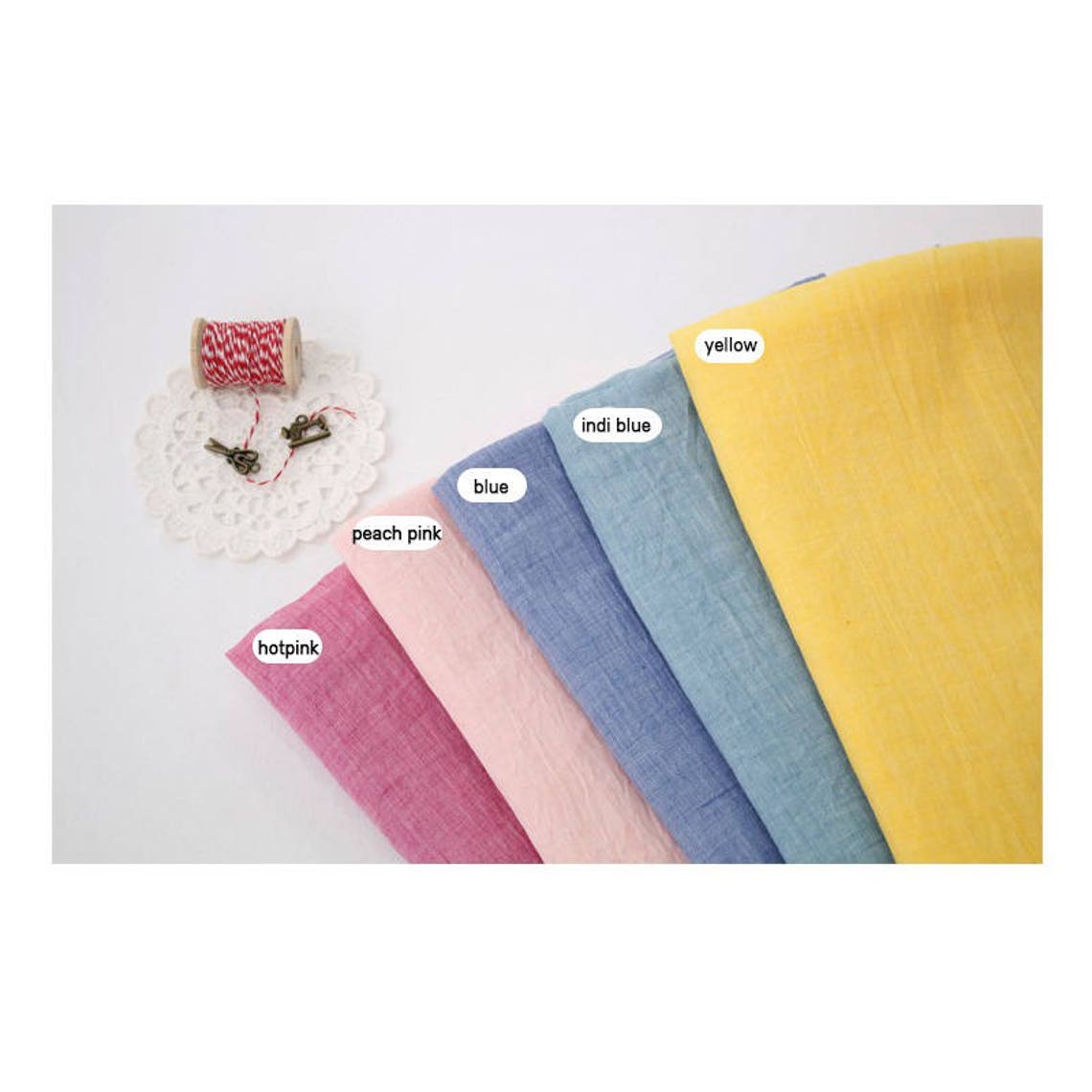 Washing Gauze Fabric 100 Cotton by the yard Korea Gauze Etsy