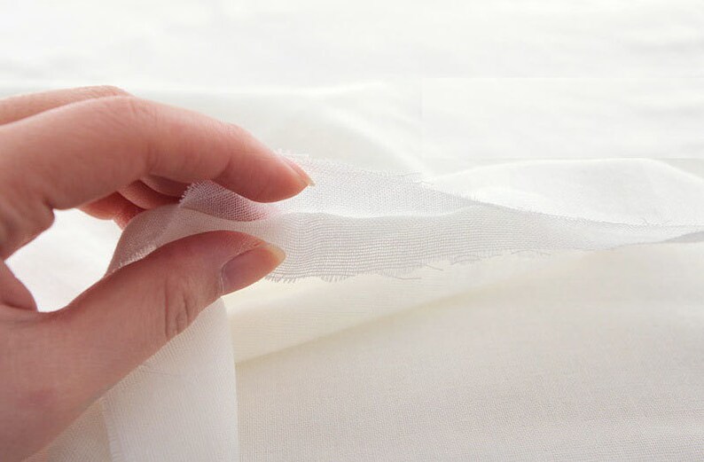 Cotton Double Gauze Fabric Yard Muslin Gauze by the Yard Etsy