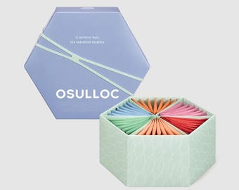 OSULLOC ティーサンプラーギフトセット 韓国緑茶＆紅茶 42個入り