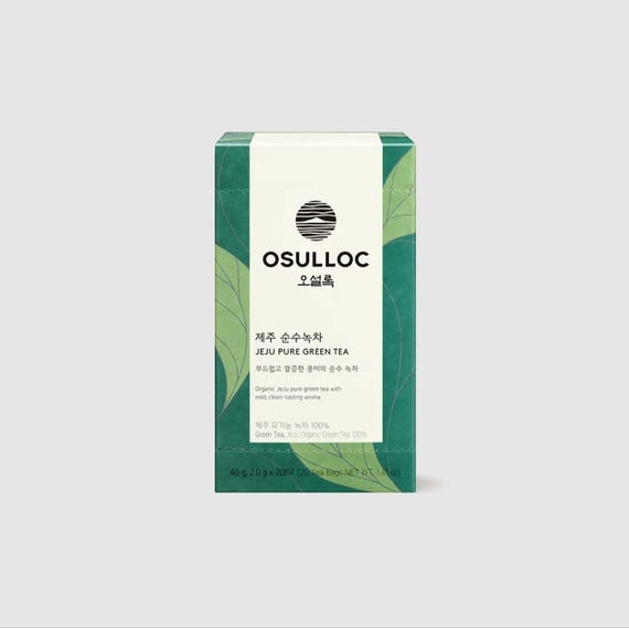 OSULLOC TEA Premium Blended Tea from Jeju, Tea Bag Series 20 count