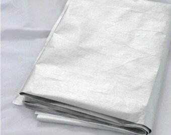 Silver Tyvek Fabric 10 Yards – Waterproof Breathable DIY Material