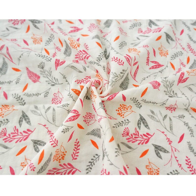 Double Gauze Fabric 100 Cotton by the yard Korea Gauze Etsy