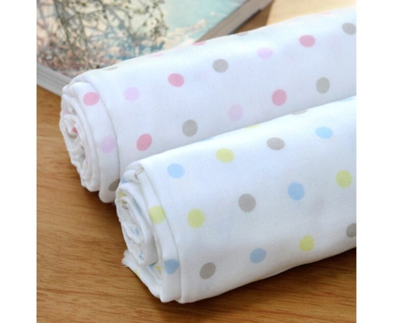 Cotton Triple Double Gauze Fabric by the Yard Korean Gauze Etsy