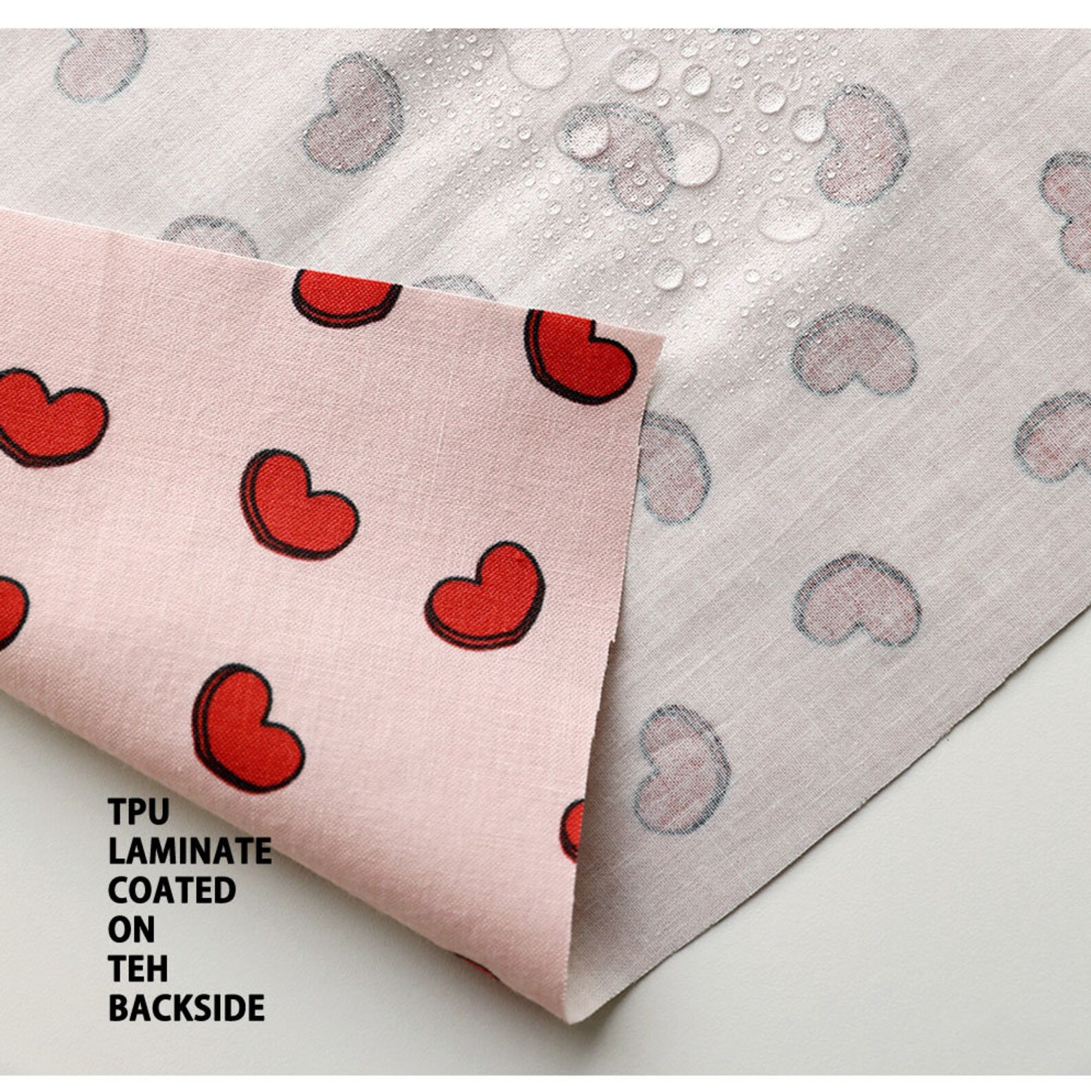 Laminated Fabric Upholstery Coated Cotton Tablecloth Etsy