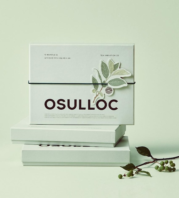 OSULLOC ティーギフトセット | 韓国済州島ティーサンプラー 6種類の