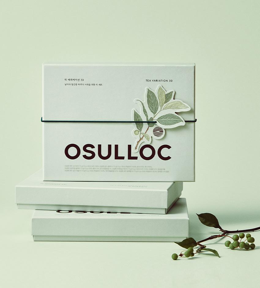 OSULLOC ティーギフトセット | 韓国済州島ティーサンプラー 6種類の