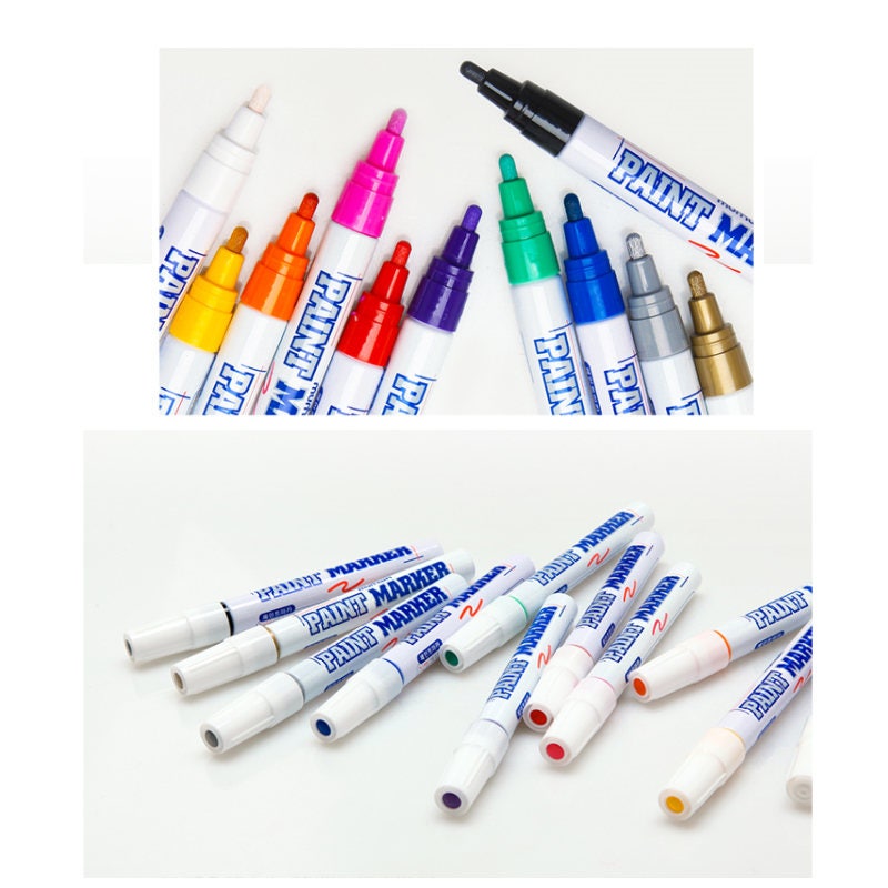 MUNHWA Liquid Permanent Paint Marker Oil-Based 4.5mm Round Nip | Etsy